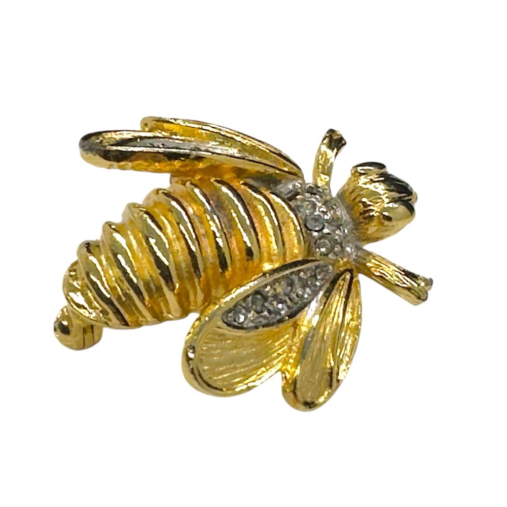 Vintage Kenneth J Lane Bee Brooch - image 2
